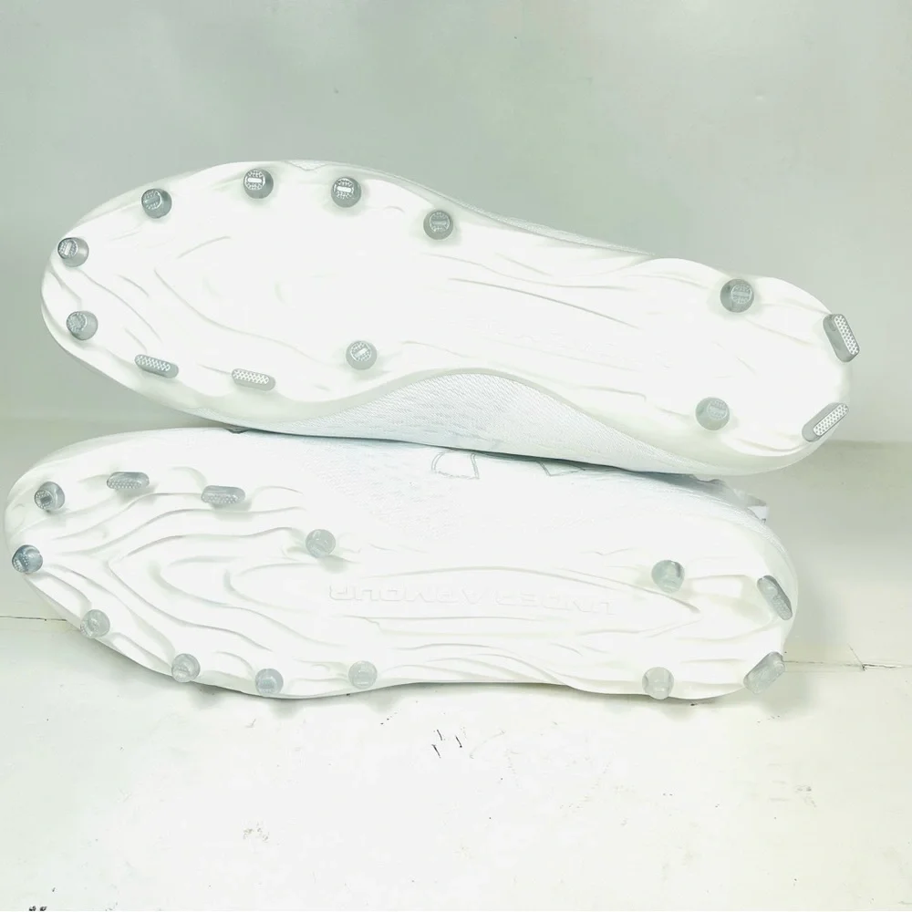 Under armour Sportlight Lux MC 2.0 Mens Football‎ Cleats White Size 11.5.